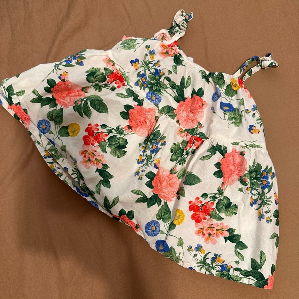 Floral Swing Top